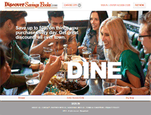 Tablet Screenshot of discoversavingsbooks.com